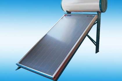 阳台壁挂式太阳能热水器销售,平板集热器供应_百业网